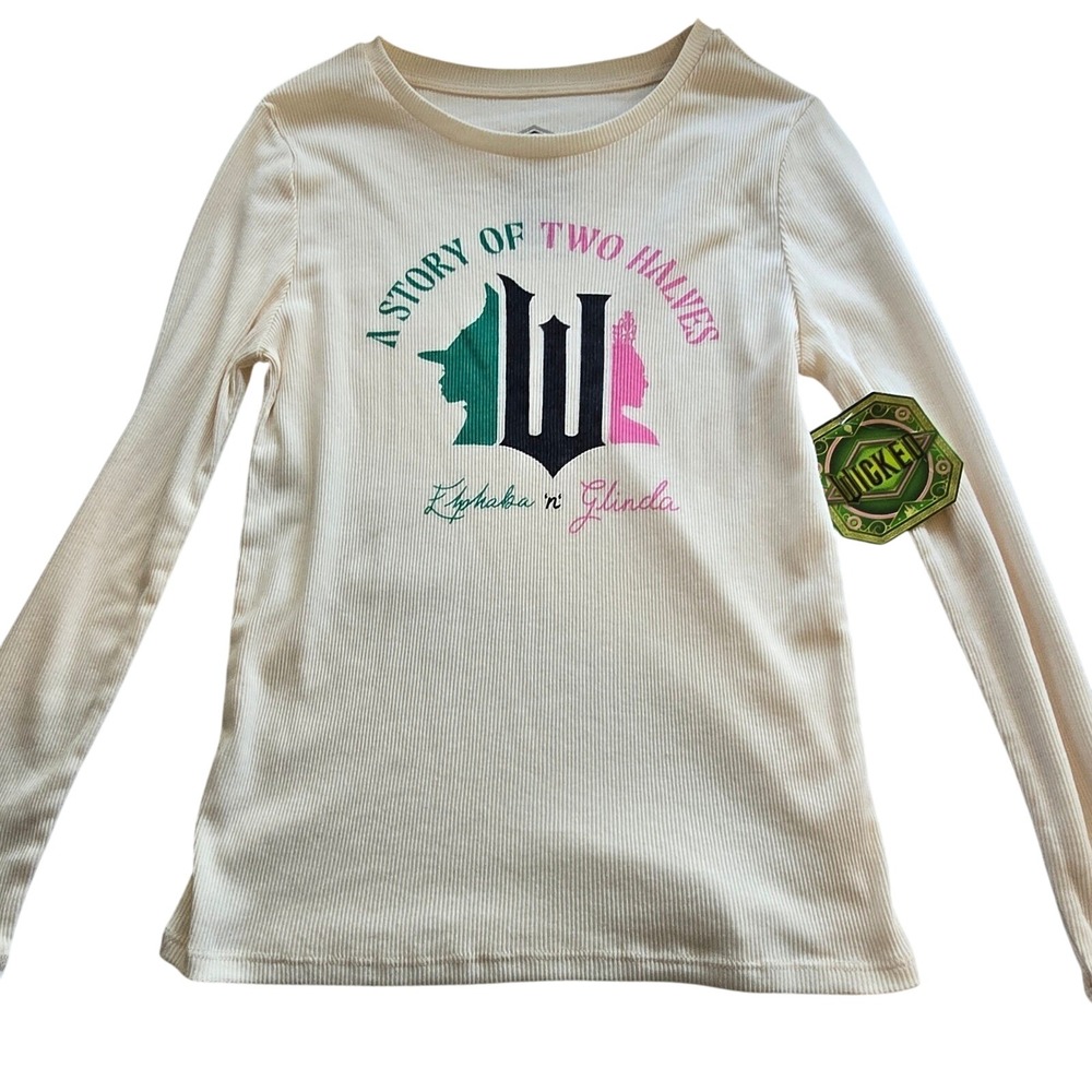 😀 🆕️ *NWT* Wicked Story of‎ Two Halves Girls Top Mad Engine Sz XL(14-16) NWT